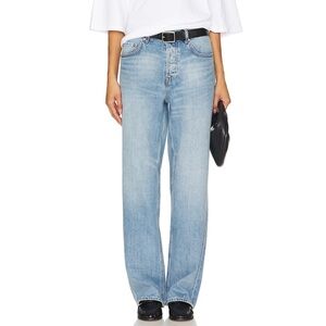 GRLFRND Light Blue Straight Leg Jeans
